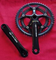 Shimano 105 FC-5502 Rennrad-Kurbeln, 39/53 Zähne,...