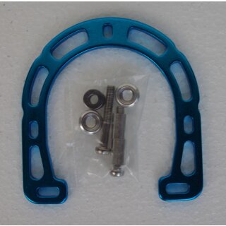 Brakebooster, alloy, incl. bolts, blue, NEW