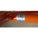 Cust-Tec Rennrad-Rahmen, Aero, orange, 62cm, für integrierten Steuersatz, NEU