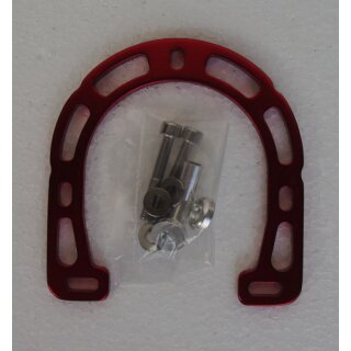 Brakebooster, Alu, inkl. Schrauben, rot, NEU, OVP