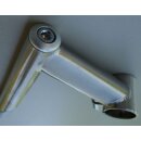 CrMo Rennrad-Vorbau, 1" STD, 130mm, 26,0mm Lenkerklemmung, Titan-Finish, NEU