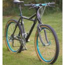 Shogun Stampede MTB Felge, 26", 32L, türkisblau, NEU