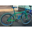 Shogun Stampede MTB Felge, 26", 32L, türkisblau, NEU
