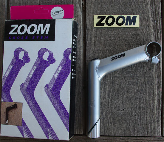 Attacco Manubrio Zoom Competition In CrMo – 1 1/4", 120mm, 10°, Finitura Titanio – NOS Retro