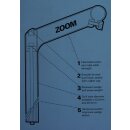 Zoom Cross Stem Vorbau, CrMo, 1 1/8" Standard, 120mm, 20°, silber, NEU