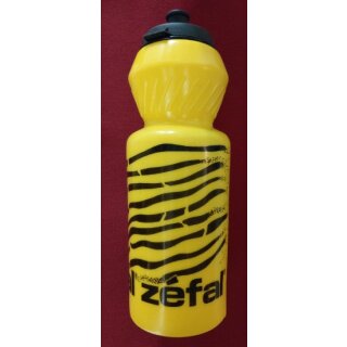 Zefal Zebra Trinkflasche, 750ml, gelb, Neu, leichte Lagerspuren