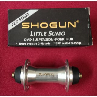 Shogun Little Sumo VR-Nabe, 36L, silber, SKF-Industrielager, NEU, OVP