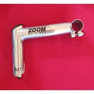 Zoom Original Vorbau, CrMo, 1 1/4 Standard, 150mm, 5°, silber, NEU