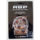 Tektro Triangles, inkl. Querzug, silber, NEU