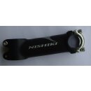 Nishiki Vorbau, 1 1/8“ Ahead, 100mm, 5°, schwarz, NEU, leichte Lagerspuren