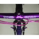 Shogun Dynax MTB Lenker, Alu, 560mm, purple, weißer Schriftzug, nur 130g, inkl. Endstopfen, NEU