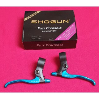 Shogun Flite Controls Bremshebel, für Cantileverbremsen, blau, NEU, OVP