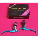 Shogun Flite Controls Bremshebel, für Cantileverbremsen, blau, NEU, OVP
