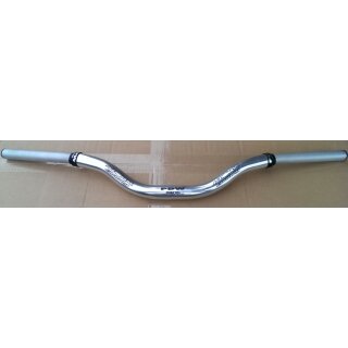 Azonic Chubby DH-Lenker, 28,6mm Lenkerklemmung, 710mm Breite, 2,5", silber, NEU