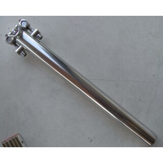 Kalloy Alu Sattelstütze, 28,4mm, 300mm, silber, NEU