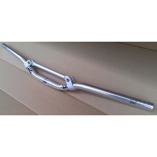 NC-17 Starbar DH Lenker, 640mm, 25,4mm Lenkerklemmung, silber, NEU, OVP