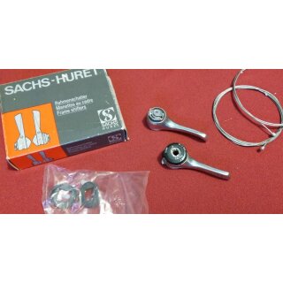 Sachs New Success Rennrad-Schalthebel, 2/8-fach, silber, NEU in Originalverpackung