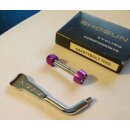 Shogun Sattelstützen-Klemmschraube, mit Spezialschraube und passendem Schlüssel, purple, NEU