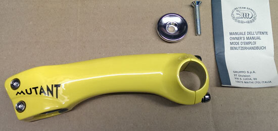 Attacco Manubrio Bike-Tech A-Tube In Alluminio, 1 1/8 Ahead, 130mm, 0° – Nuovo Di Zecca (NOS) - Foto 2