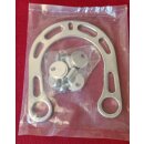 Brakebooster, Aluminium, silber, NEU, OVP