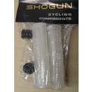 Shogun I Lenkergriffe, transparent, inkl. Lenkerstopfen, NEU