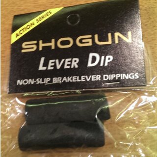 Shogun Lever Dip Bremshebel-Überzüge, Moosgummi, 45mm (für 2-Finger Bremshebel), NEU