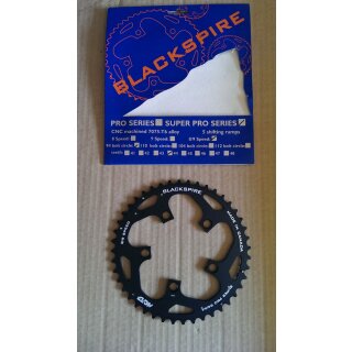 Blackspire Super Pro Kettenblatt, 94mm Lochkreis, 44 Zähne, 8/9-fach, schwarz, NEU