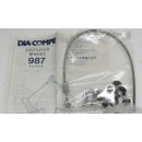 Dia Compe 987 cantilever brakes, front+rear, incl. pads etc. silver, NEW