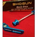 Shogun Quick Stick Schnellspanner, Vorderrad+Hinterrad, blau, NEU
