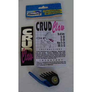 Crud Claw, Alu/Kunststoff, blau, NEU, OVP