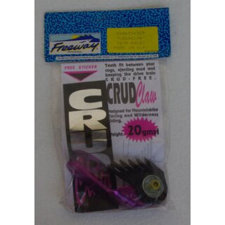Crud Claw, Matschkralle für Kassetten, Alu/Kunststoff, purple, NEU, OVP