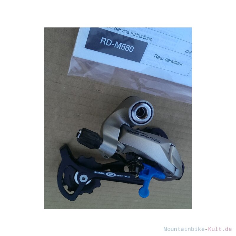 Shimano Deore LX RDM580 Inverse Schaltwerk, 9fach, short cage, NEU