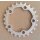 Alu Kettenblatt, 74mm Lochkreis, 24 Zähne, nur 20g, silber, NEU