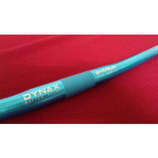 Shogun Dynax MTB Lenker, 560mm, 149g, helles türkis-blau, NEU