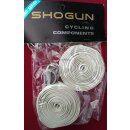 Shogun Rennrad Lenkerband, weiß, inkl. Lenkerstopfen, NEU
