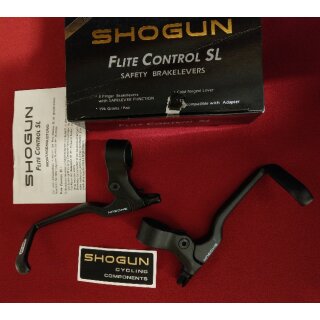 Shogun Flite Control SL Safelever Bremshebel für Barend-Nutzung, schwarz, NEU