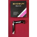 Shogun Mighty Lite Vorbau, CrMo, 1", 120mm, 10° schwarz, NEU