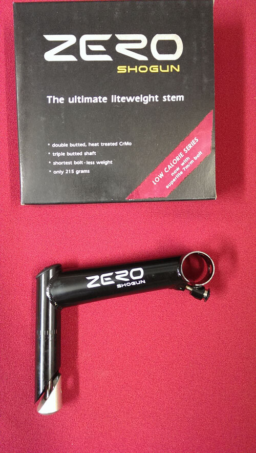 Shogun Zero CrMo Vorbau, 1 1/4“, 150mm, 10°, schwarz, NEU, 28,99