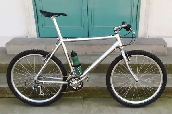 Attacco Manubrio Shogun Zero CrMo 135mm | 1 1/4 10° Titanio Finish | MTB Vintage NOS