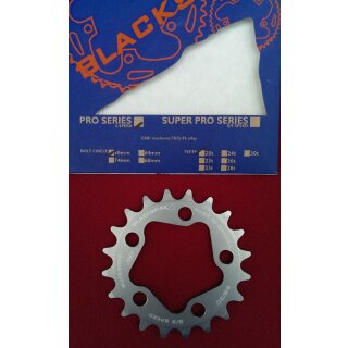 Blackspire Super Pro Kettenblatt, 58mm Lochkreis, 20 Zähne, silber-grau, NEU