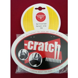 Hebie Cratch Spritzstopp, schwarz, NEU