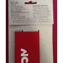 NC-17 Rear Sox Dämpferschutz, Neopren, 140mm, rot, NEU