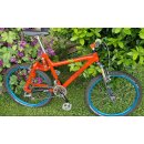Shogun Stampede Sattelstütze, Alu, 400mm, 27,2mm, silber, NEU