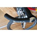 Shogun Power Grip II Barendgriffe, Barendüberzüge, schwarz, 240mm Länge, NEU