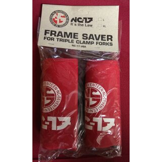NC-17 Frame Saver für Doppelbrücken-Gabeln, rot, NEU