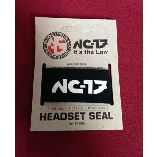 NC-17 Headset Seal Steuersatz-Schutz, Neopren, made in USA, schwarz, NEU