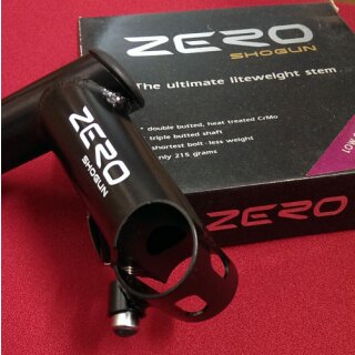 Shogun Zero CrMo Vorbau, 1 1/8“, 120mm, 10°, schwarz, NEU