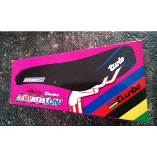 Selle Italia Turbo Triathlon Sattel, weiß, BJ 1989, NEU in Originalverpackung