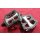 Point Komfort XL Pedale, Alu, silber/schwarz, NEU