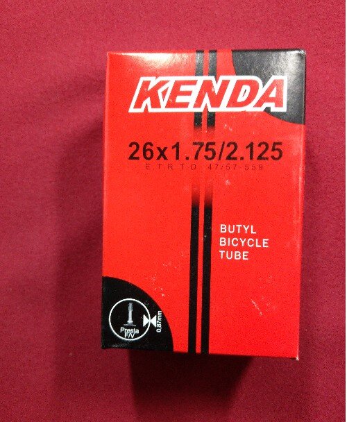 2x Fahrradschläuche 26 Zoll – Passend Für 1,75-2,125 Zoll Reifen, Presta-Ventil 48 Mm